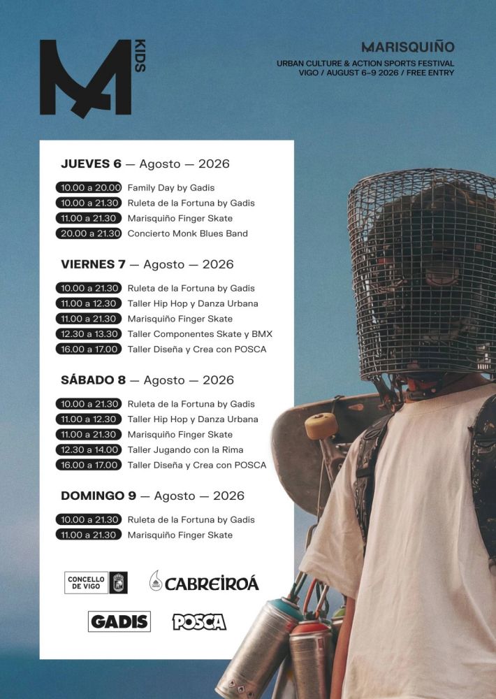 Cartel do Marisquiño Kids 2026