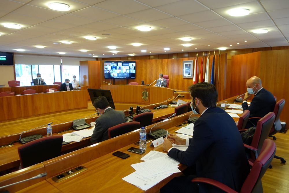 Imaxe do Pleno Municipal celebrado en novembro