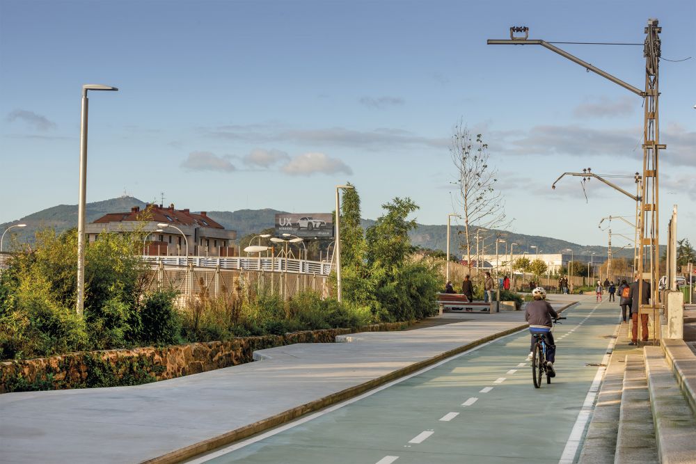 A Vía Verde de Vigo, un novo espazo de uso cidadá