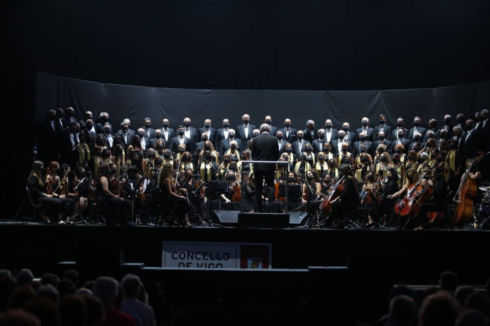 Concerto da Coral Casablanca en Castrelos nas festas de verán 2022