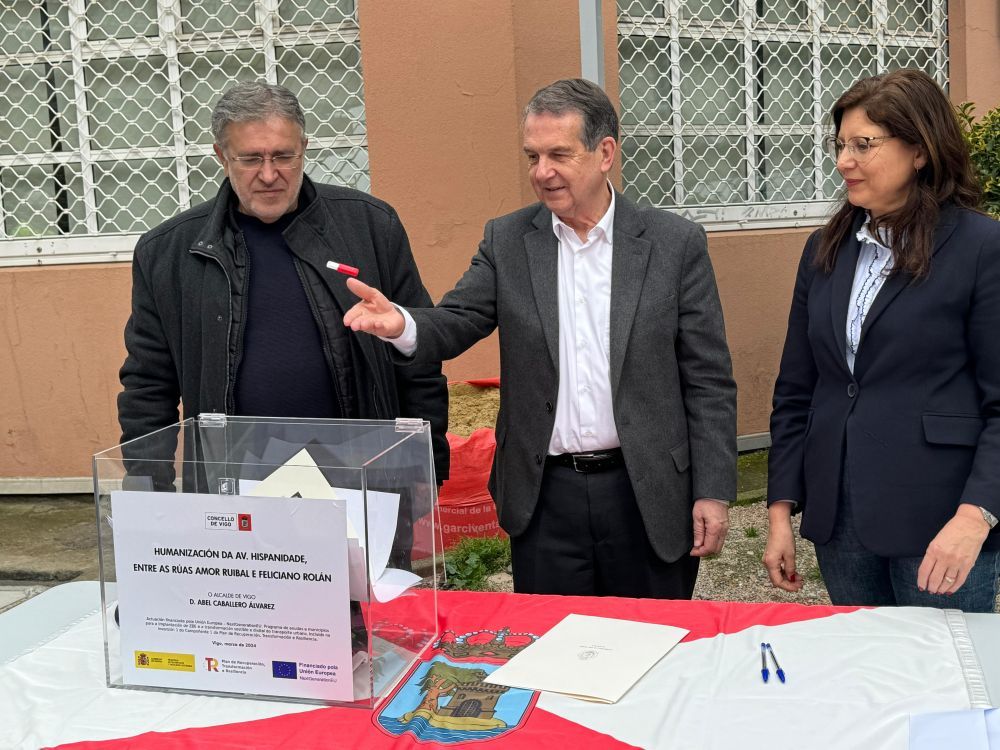 Imaxe de arquivo do día de inicio da obra