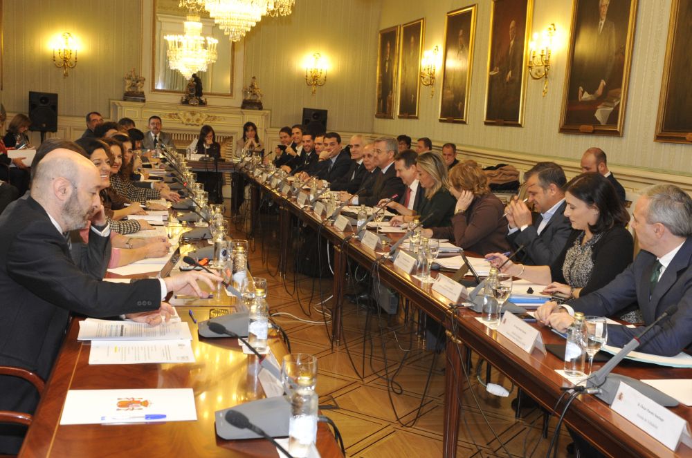 A Comisión Nacional de Administración Local, reunida este luns en Madrid