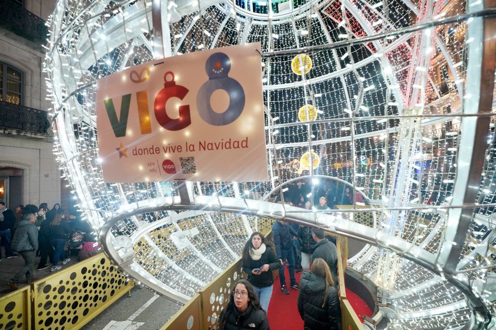 Miles de turistas visitan a Vigo durante o Nadal