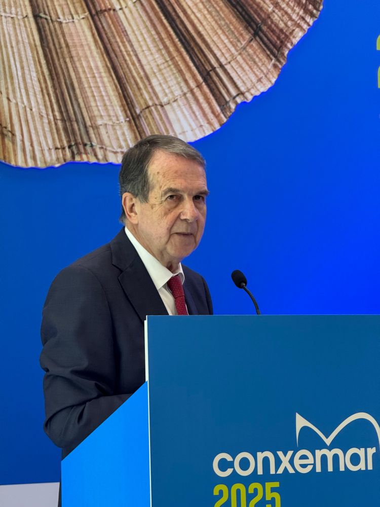 O alcalde na inauguración de Conxemar 2025