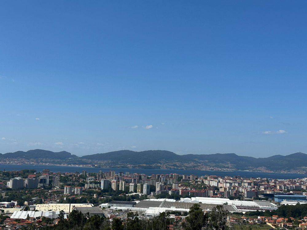 Panorámica da cidade desde Matamá