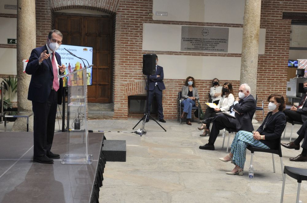 Acto de presentación do programa na sede da FEMP en Madrid