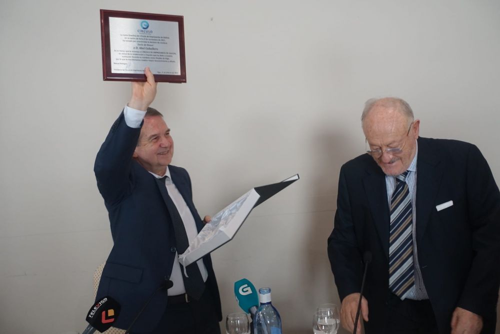 Abel Caballero nomeado Socio de Honor polo Círculo de Empresarios de Galicia