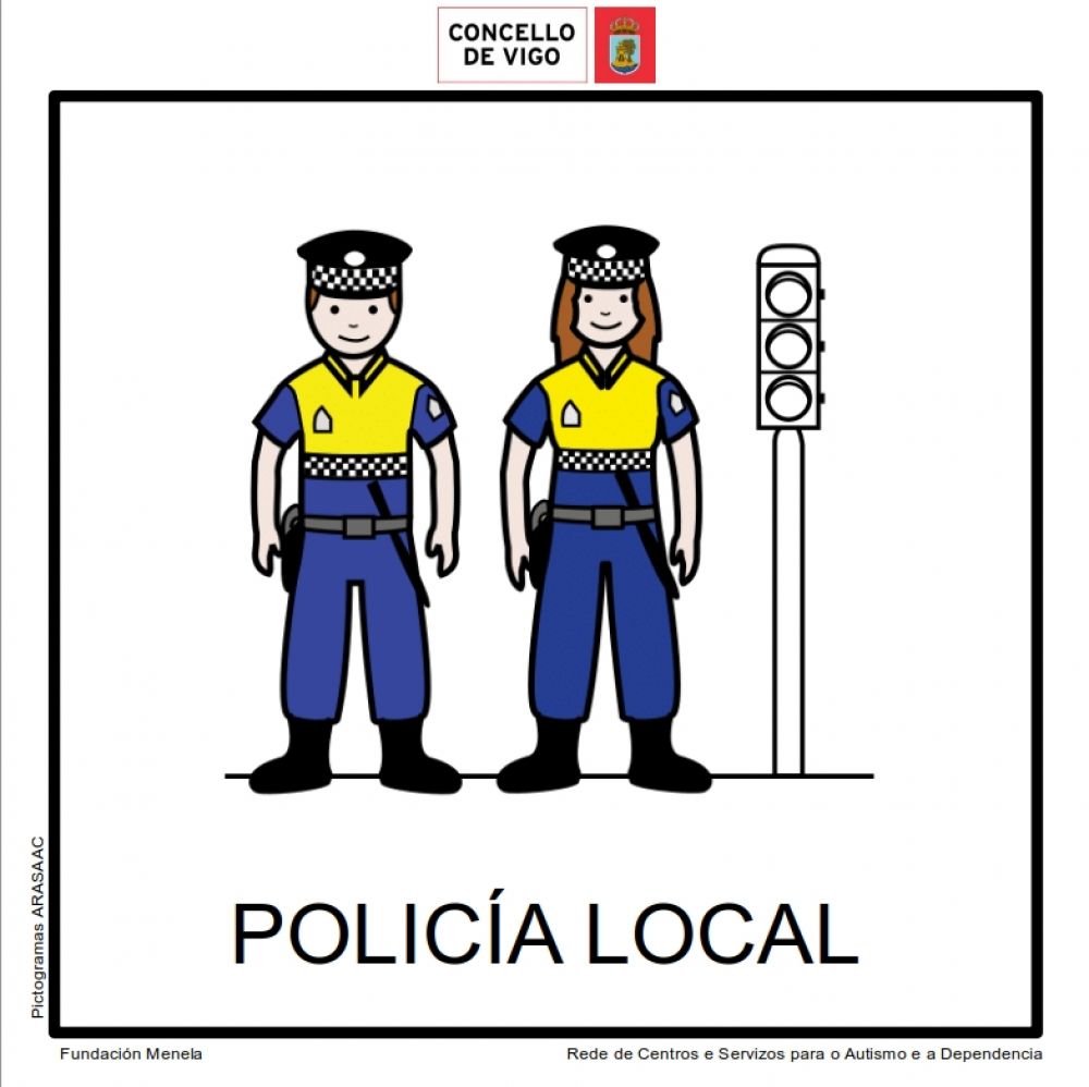 Pictograma da Policía Local